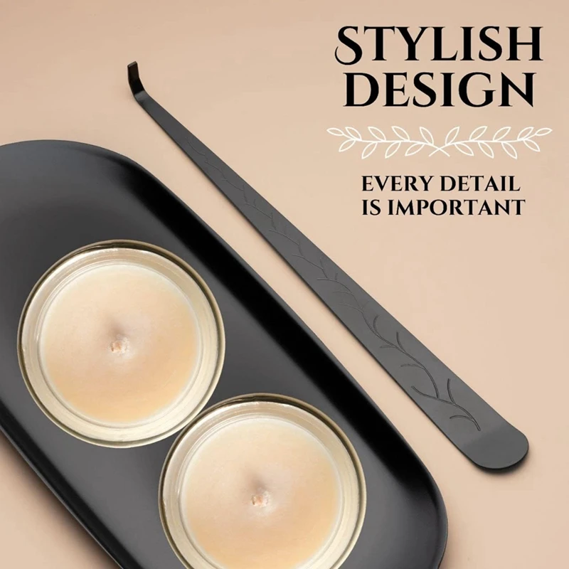 3 в 1 триммер для фитиля набор аксессуаров свечей аксессуары черный набора ухода