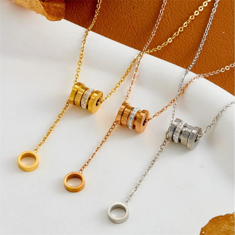 Амулет из нержавеющей стали 304 буква D римские цифры пятиконечная звезда кулон