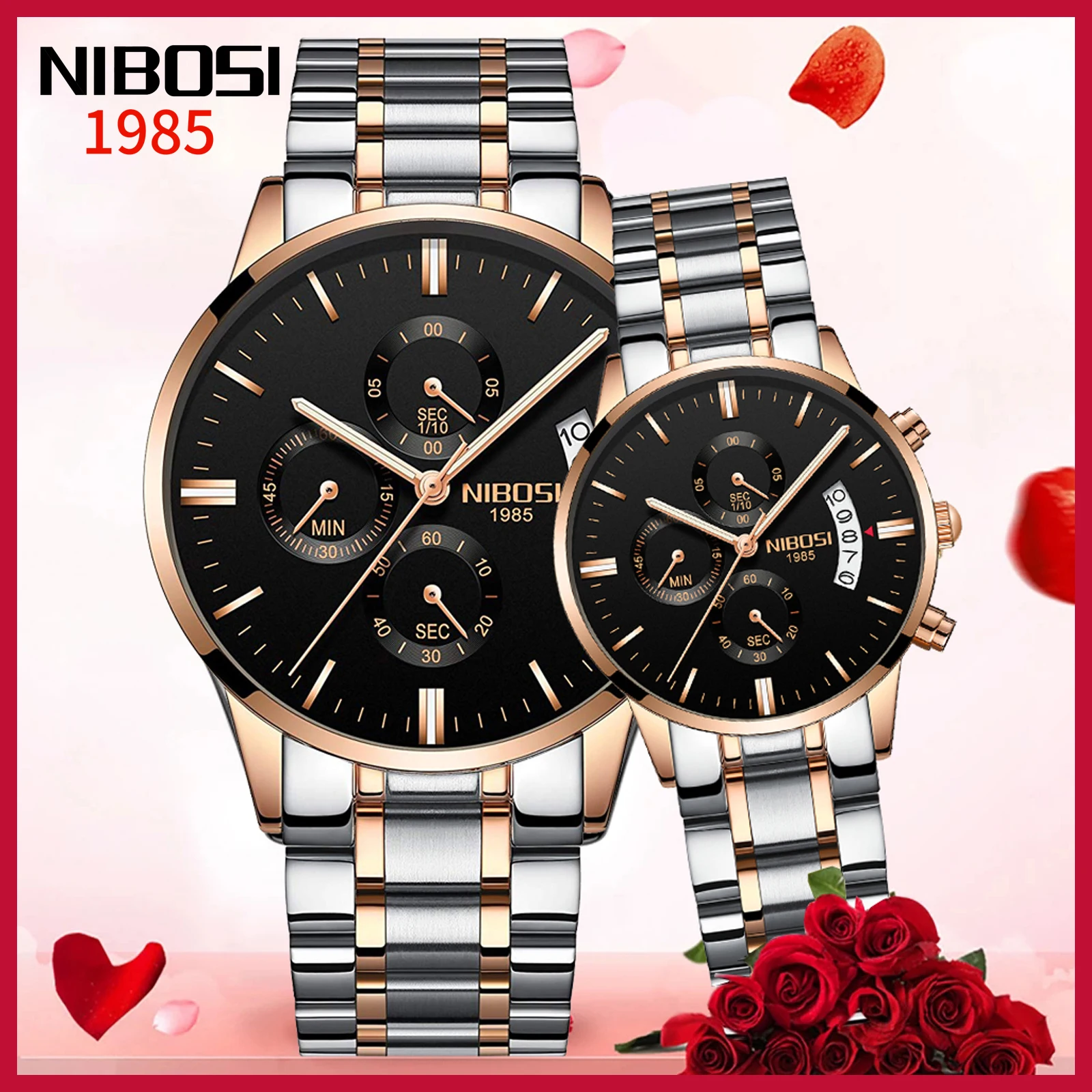 

NIBOSI Gold Watch Women Watches Ladies Creative Steel Women's Bracelet Watches Female Clock Relogio Feminino Montre Femme