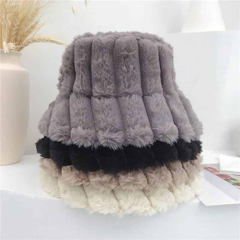 

2021 New Womens Felt Hat Winter Rabbit 's Hair Hat Women Classic British Laday Jazz Streetwear Felt Hats for Men Bucket Hat Gift