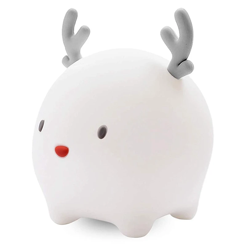 

Night Light For Kids, Rechargeable Cute Nightlights For Baby, Children Sleep Breathing Lamp For Nursery Gift