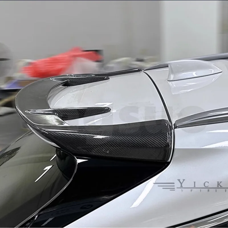 Автомобильный спойлер для Lexus RX 350 450 500 украшение черная крышка багажника из