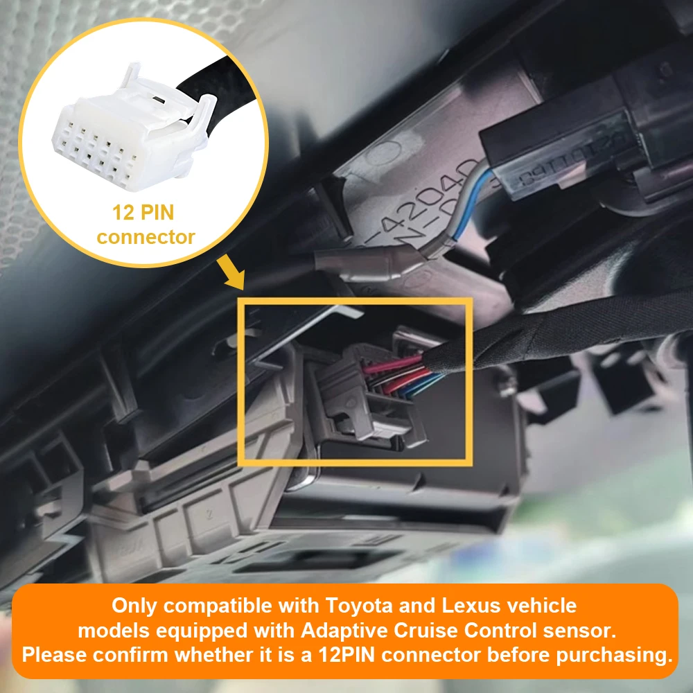 

Адаптер видеорегистратора FitDVR (12 контактов) для Toyota и Lexus, светодиодный дисплей, кабель источника питания USB, аксессуары для автомобильной камеры, D3-010