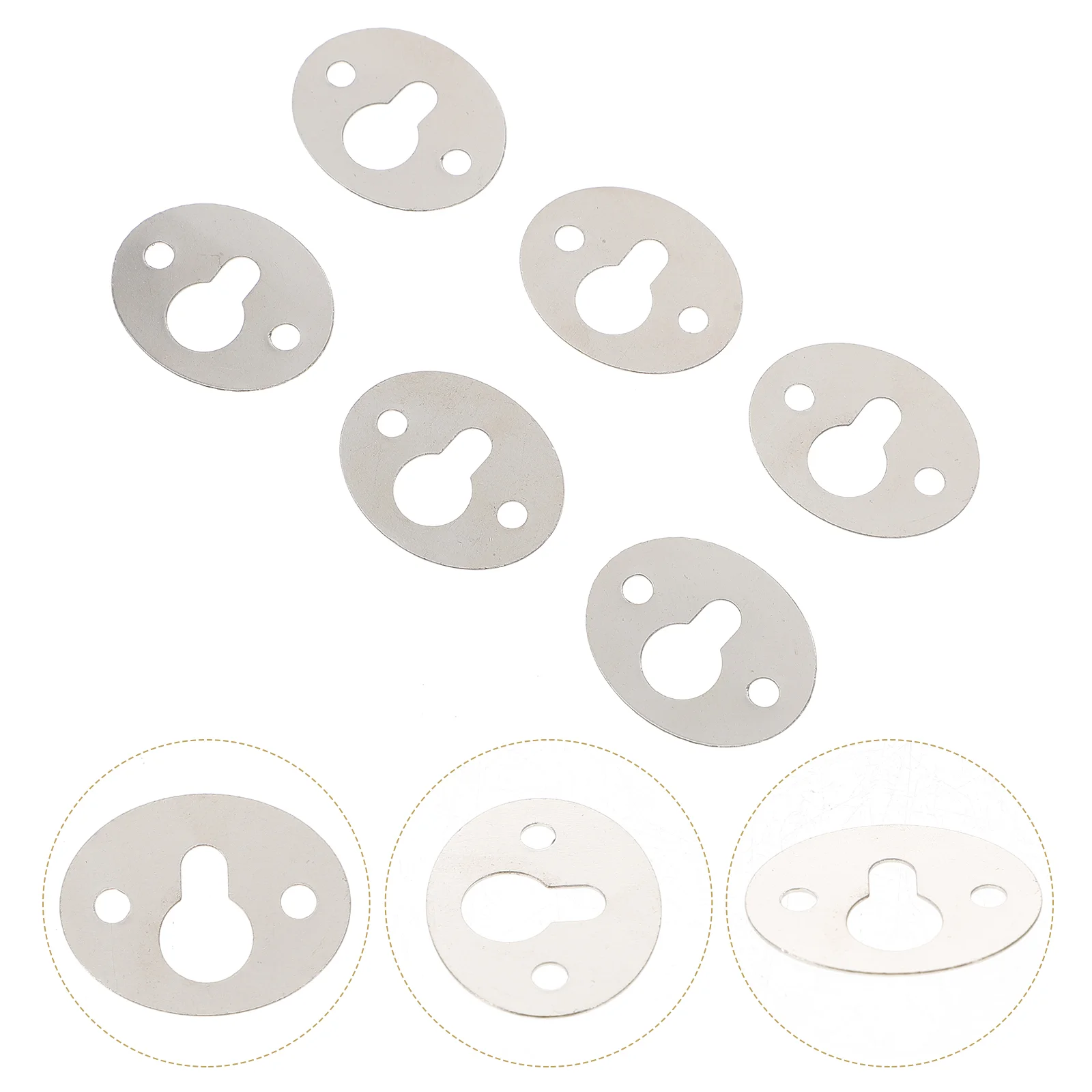 15 шт. вешалки для одежды отделка замочной скважины полка подвесной кронштейн