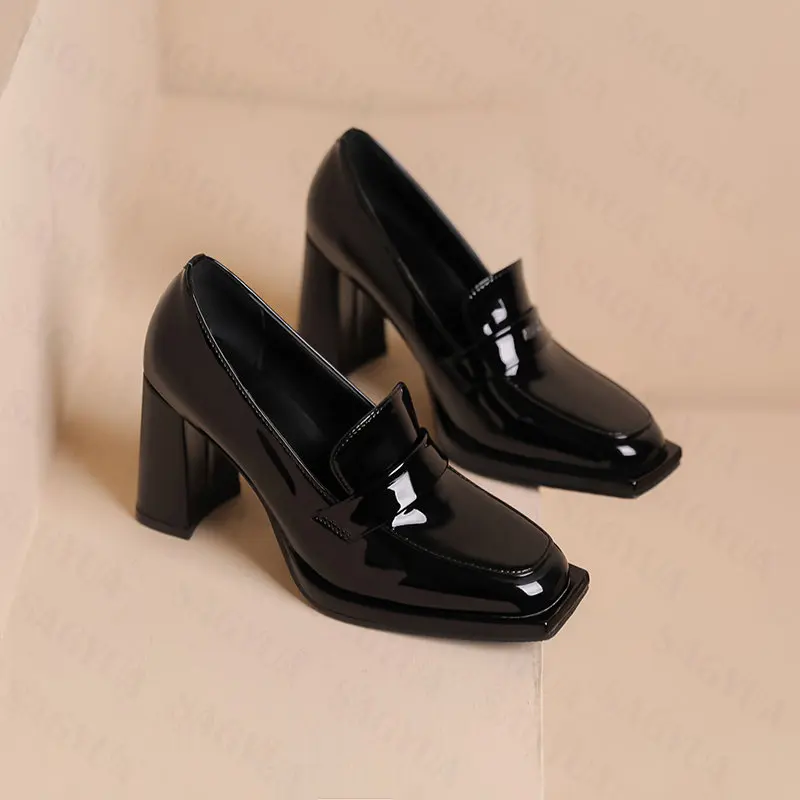 

Spring Women Shoes Mary Jane Chunky Platform Bow Pumps Women Sandals 2023 New High Heels Fashion Party Dress Oxford Women Shoes