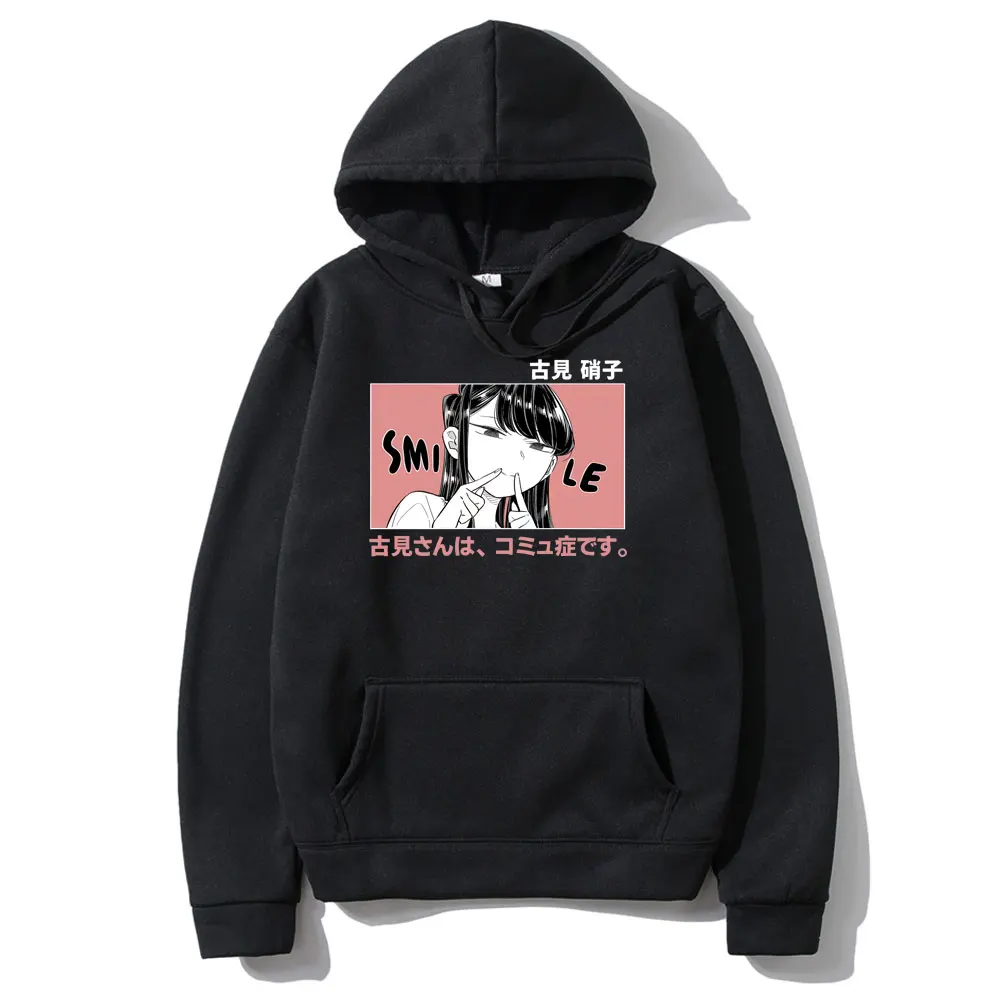 

Japan Anime Koimi Classmate Has Communication Disorder Shoko Komi Print Hoodies Men Women Cotton Hoodie Long Sleeve Sweatshirt