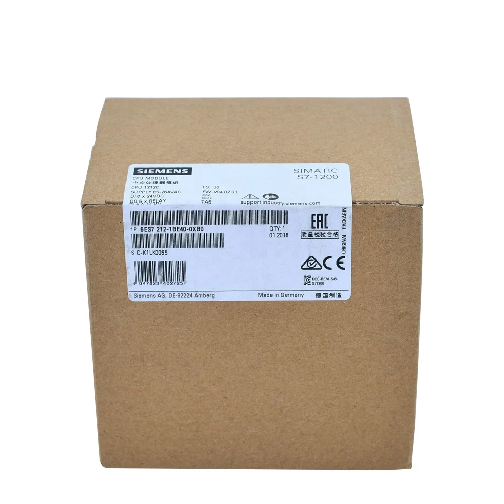 

Новый 6ES7211-1HE40-0XB0 SIMATIC S7-1200 компактный ЦП DC/реле для siemens