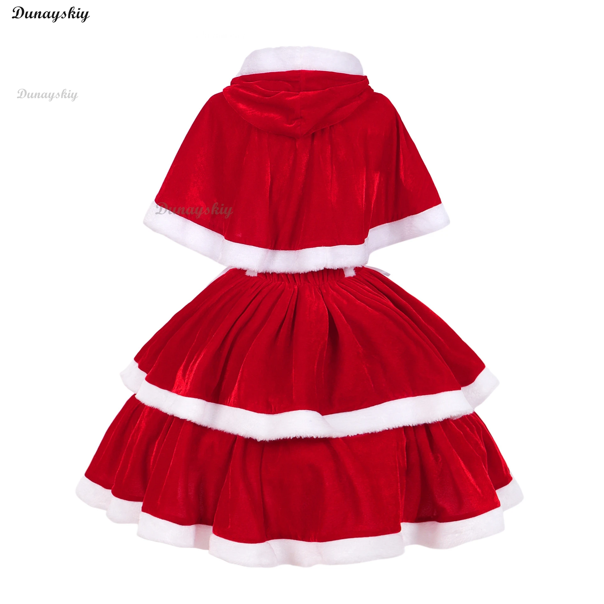 Рождественское платье карнавальная вечеринка платья с запахом из