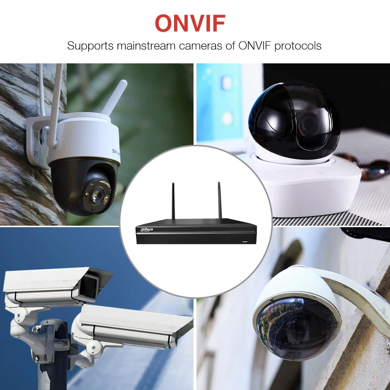 Dahua NVR4104HS-4KS2/L NVR4108HS-4KS2/L NVR4116HS-4KS2/L 4/8/16 CH P2P Compact 1U 4K &amp H.265 ONVIF Lite сетевой