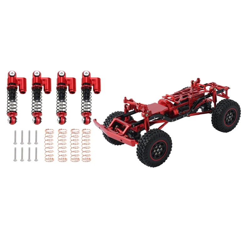 

Регулируемые амортизаторы Φ с собранной рамкой для рамы корпуса для Axial SCX24 AXI00001 C10 1/24 RC Car