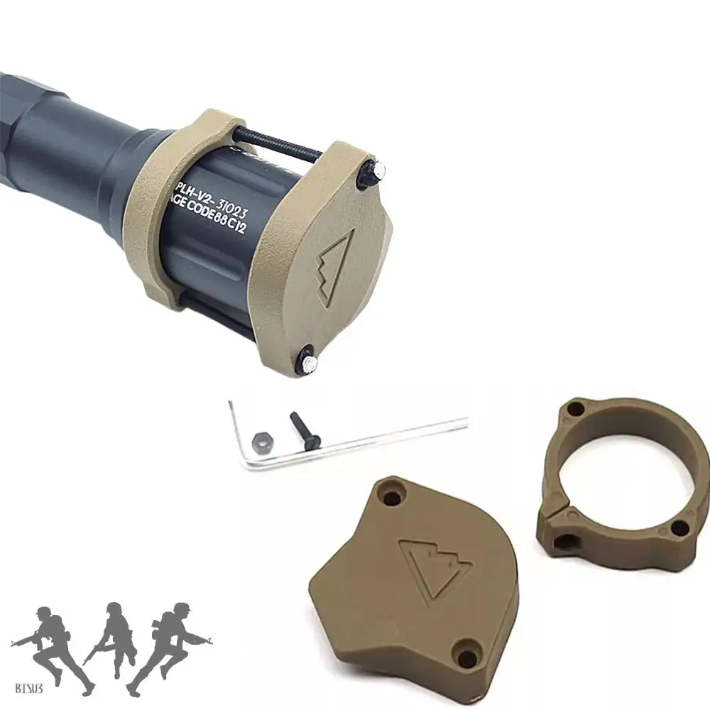 Защитный чехол для фонарика передняя крышка объектива оружия M300 M600 M952V M951 защита