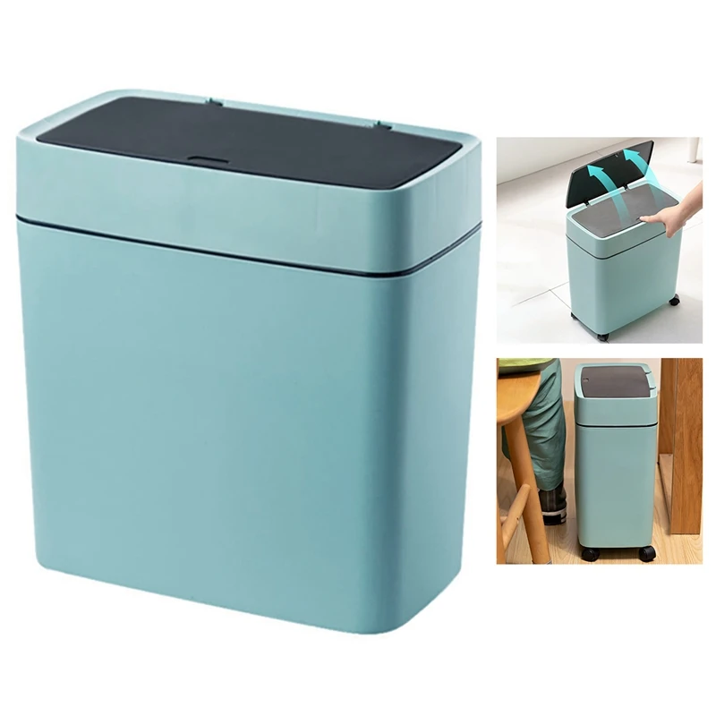 

Контейнер для мусора с крышкой, 16 л