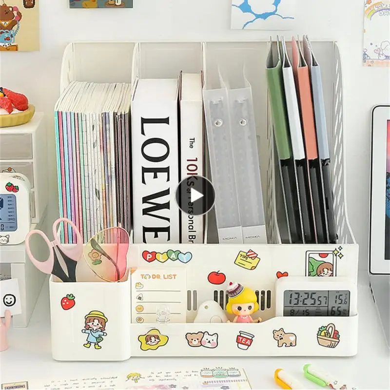 

Desk Bookclip Document Storage Box Storage Rack