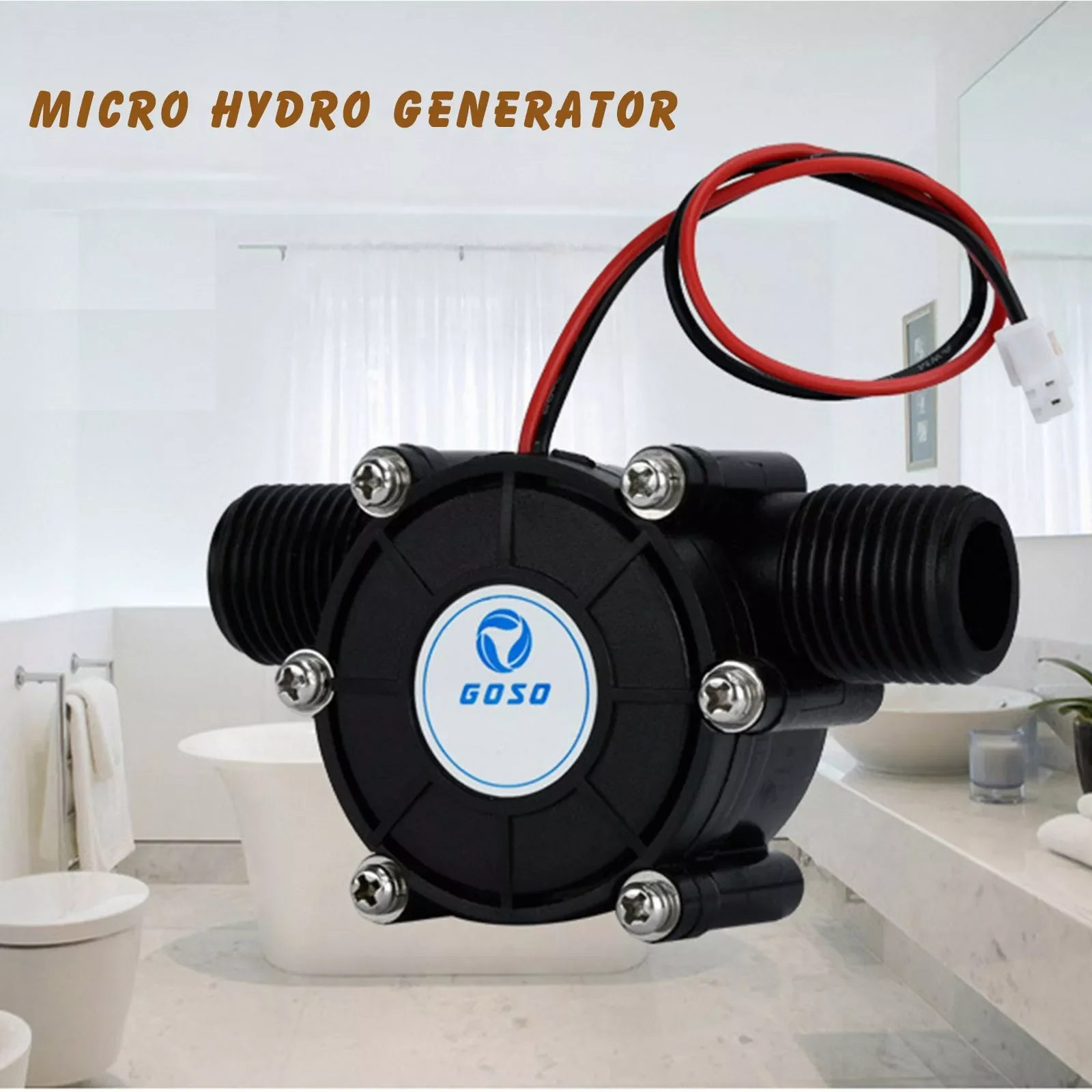 

NEW Mini 5v Micro Water Turbine Generator For Charging Tools Supplies Turbine Flow Hydraulic Conversion For Energy Conversion