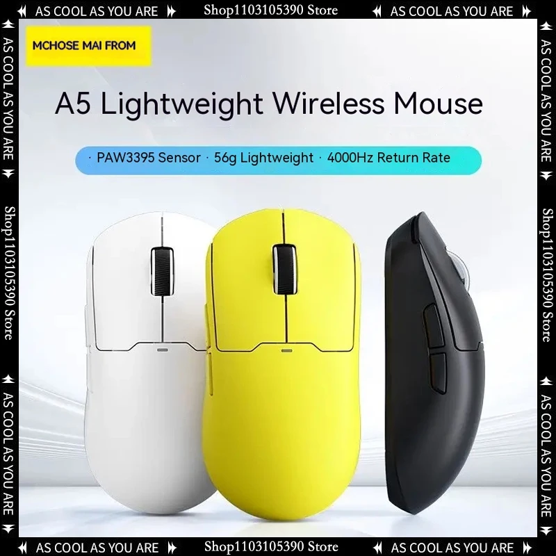 

Беспроводная Bluetooth-мышь, 2,4 ГГц, 3 режима, Paw3395