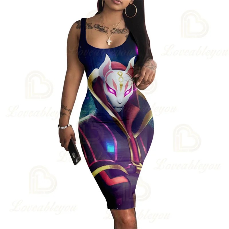 Платье-мини женское Облегающее с коротким рукавом и |