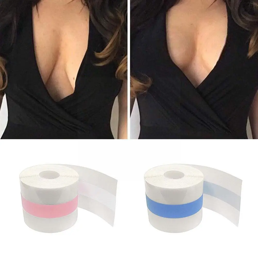 

Tape Chest Patch Invisible Chest Tape Chest Sticker For Women Sticky Bra Breast Lifting Tape Adhesive Breast Push Up S4j8