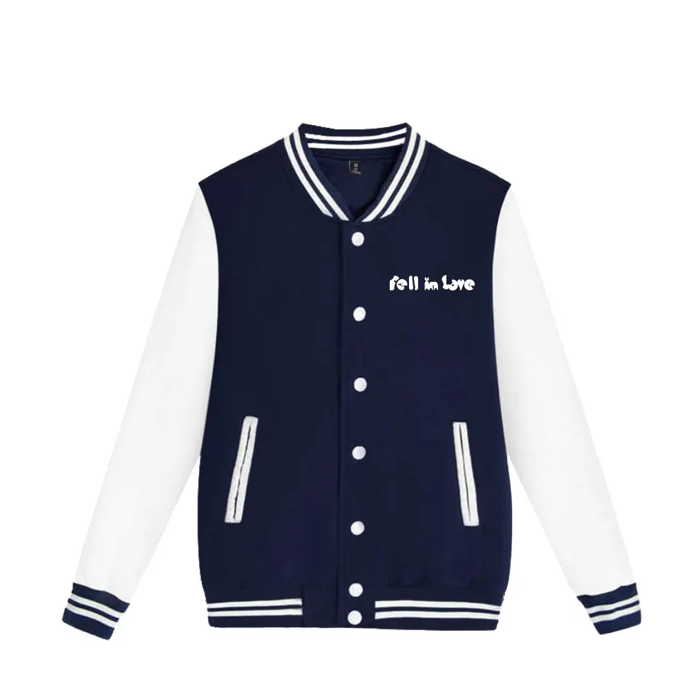 

LIANSHUO ScienceFellinLoveSoITriedtoProveit 2022 Hot Sale Street Baseball Uniform Jacket Tide Brand Hip Hop Spring A buckle Y2K