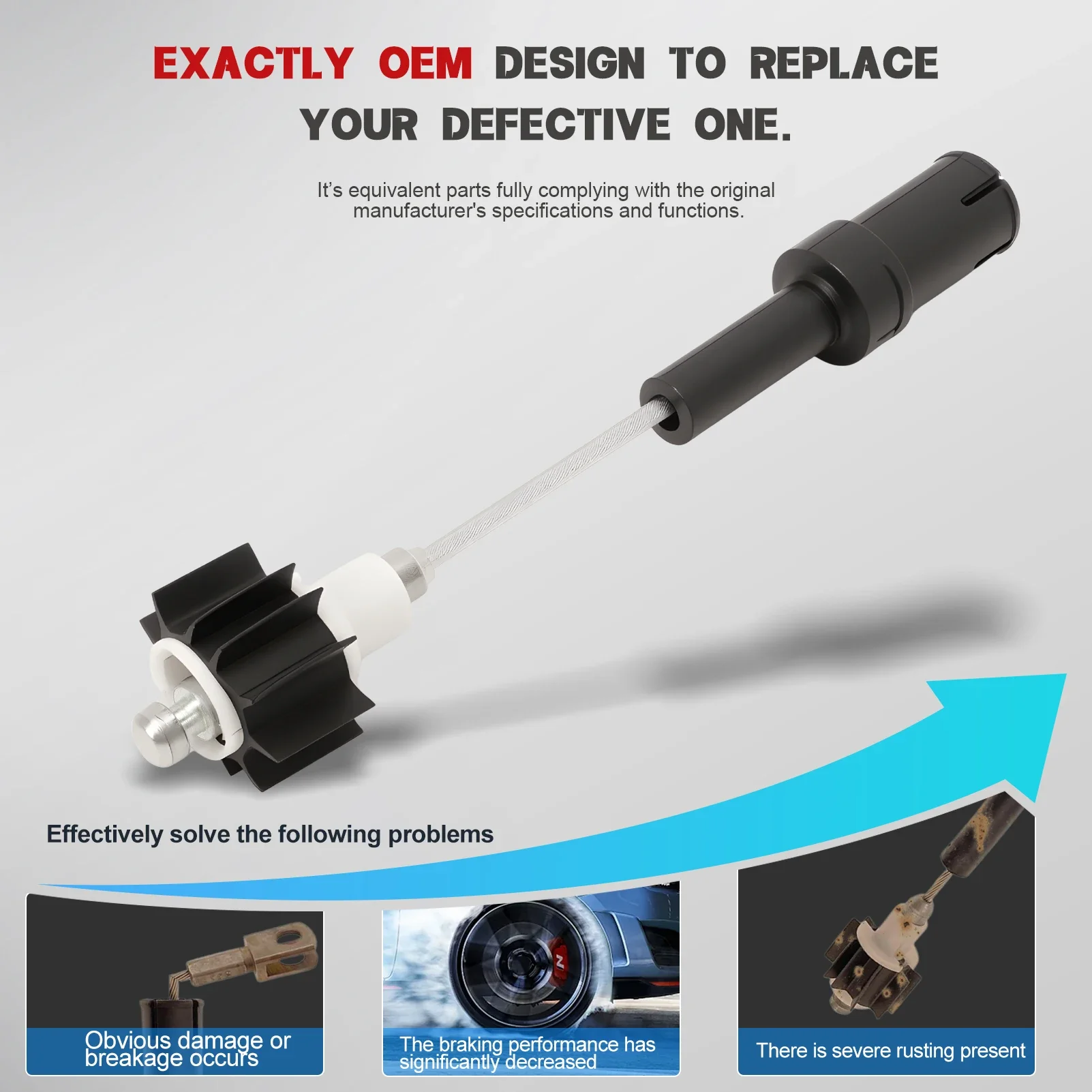 

Трос стояночного тормоза, трос привода ручного тормоза A4474203800 для Mercedes Benz W447 W448 V Vito