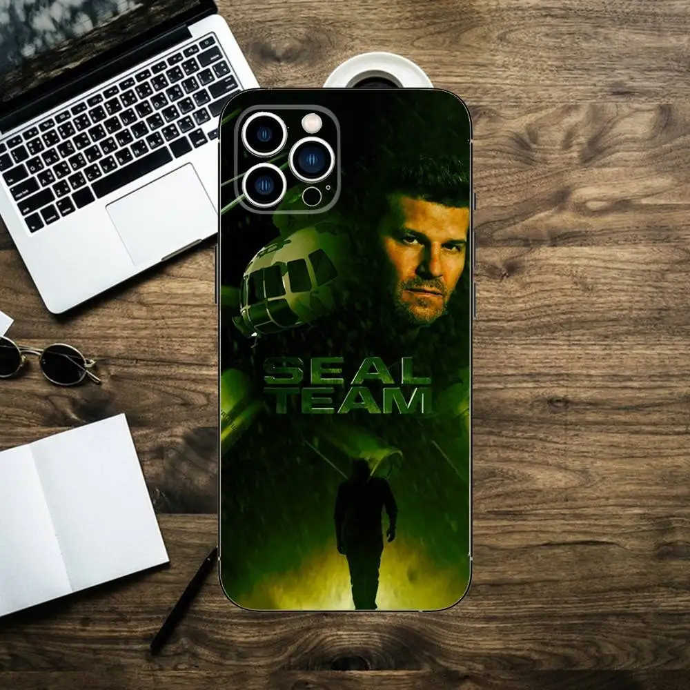 Фото Чехол для телефона PRF Police S-SEAL Team для iPhone 16,15,14,13,12,11,XS,XR,X,8,7,Pro,Max,Plus,mini, силиконовый черный чехол №2