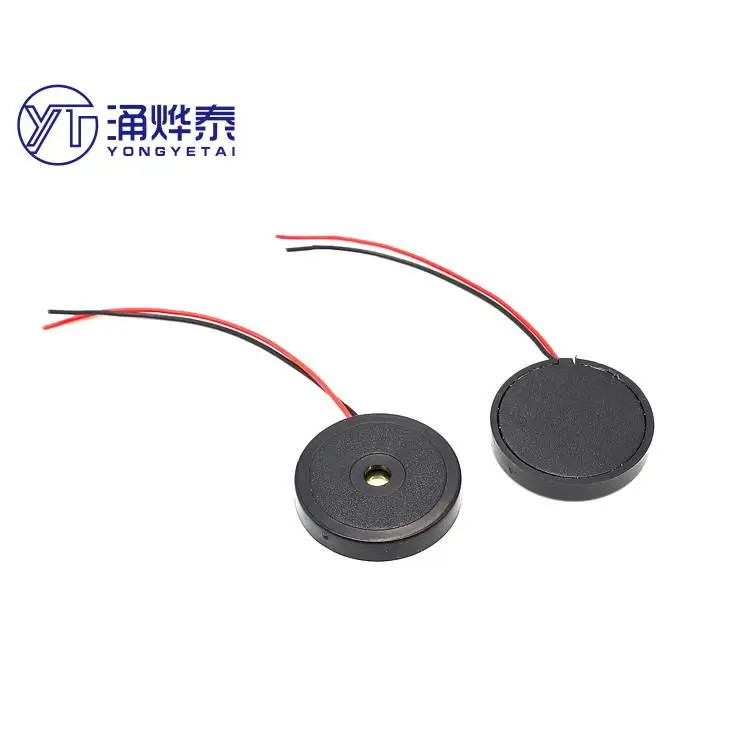 

10 шт., Пассивный пьезоэлектрический зуммер 22*4 мм переменного тока с проводным зуммером YYT 2320 2204