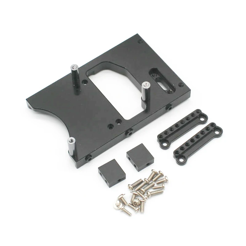 

Сервопривод из алюминиевого сплава, фиксированный кронштейн для MN D90 D91 D96 D99 D99S MN90 MN99S 1/12 RC Car, черный