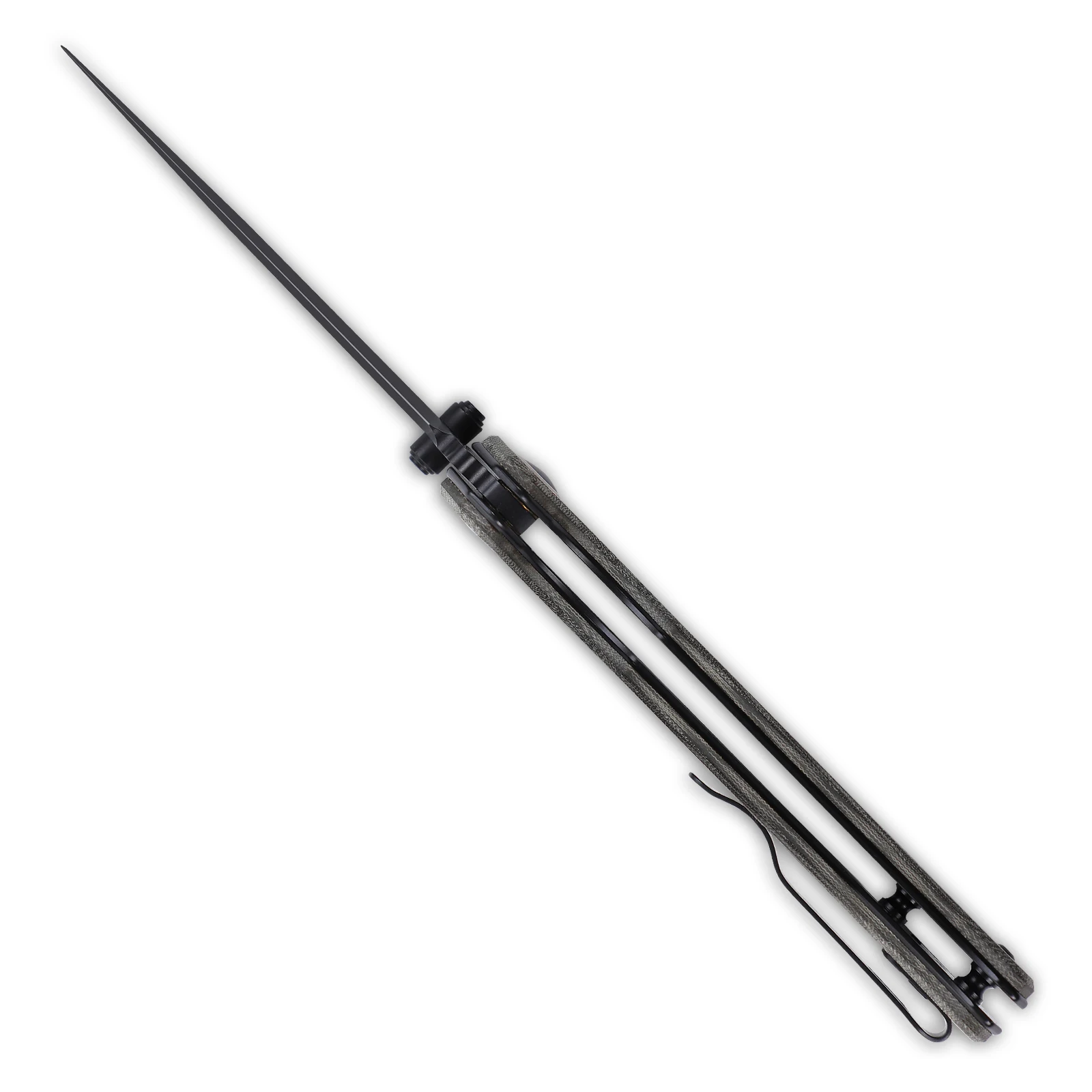 Эксклюзивный нож Kizer Mojave Pocket V4458.2E2 складной для кемпинга с ручкой из 2 микрокарты