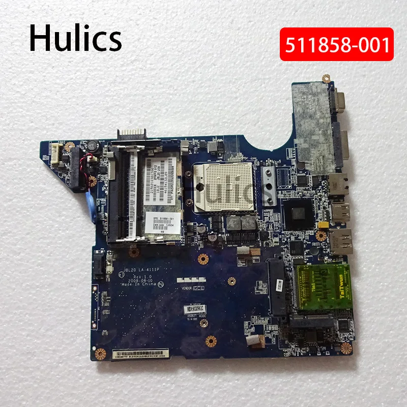 Б/у материнская плата 511858 для HP Материнская плата DV4 511858-001 материнская плата для ноутбука JBL20 LA-4111P REV: 1,0 Б/у материнская плата 511858 для HP Материнская плата DV4 511858-001 материнская плата для ноутбука JBL20 LA-4111P REV: 1,0