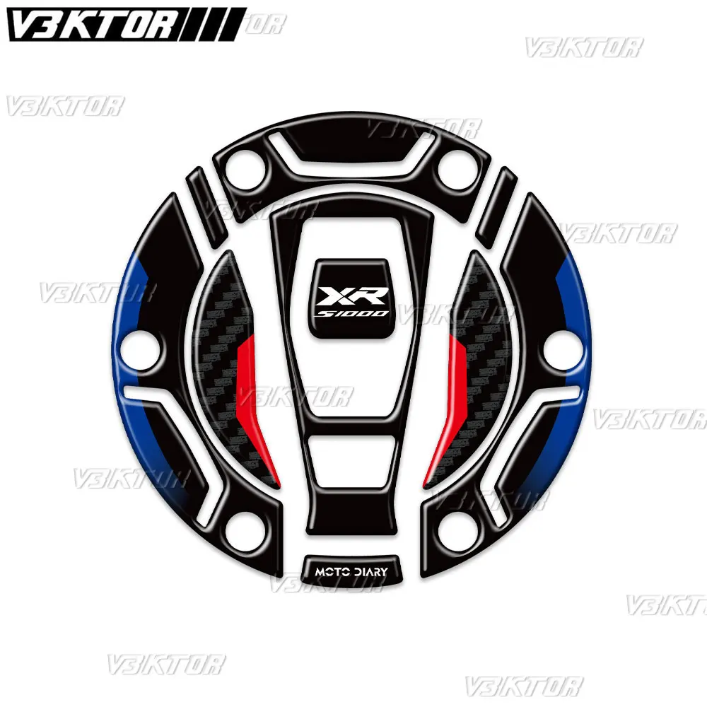 

Для S1000XR S1000 XR S 1000XR тройной черный 3D крышка топливного бака мотоцикла наклейка Motorrad защитные наклейки на бак