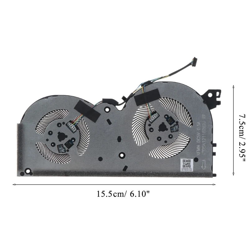 Вентилятор охлаждения процессора для Ideapad Gaming 3i (15) 3-15ARH05 5f10s13912 3-15IMH05 5F10S1391