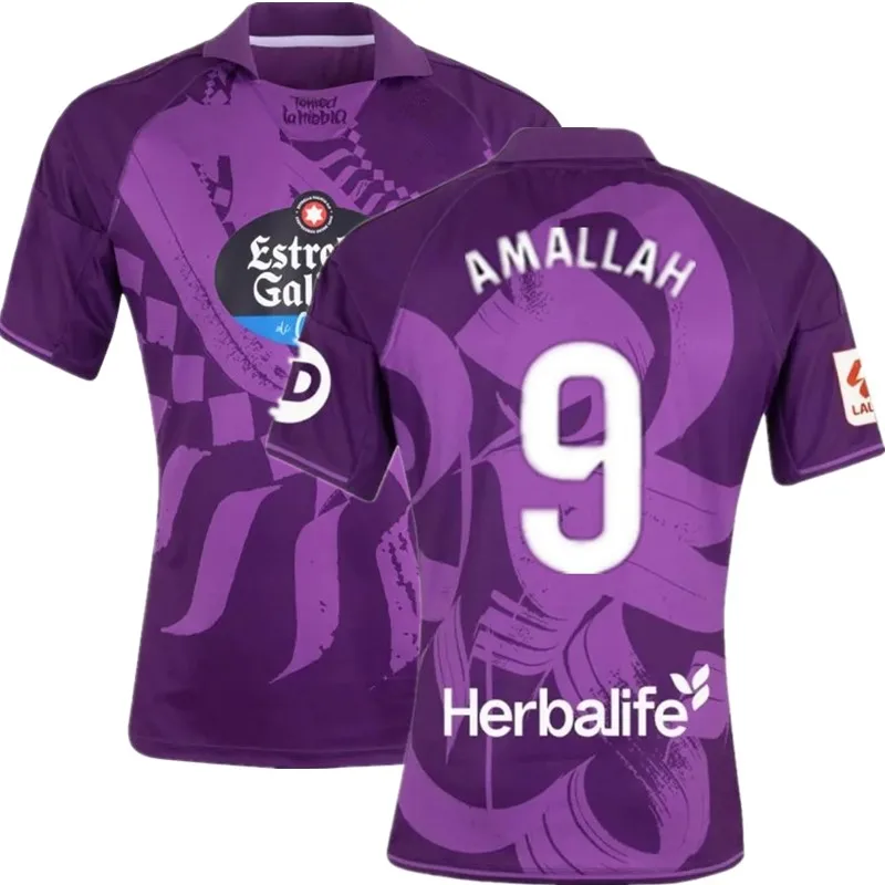 

2023 24 ValladolidES home away kit Customized