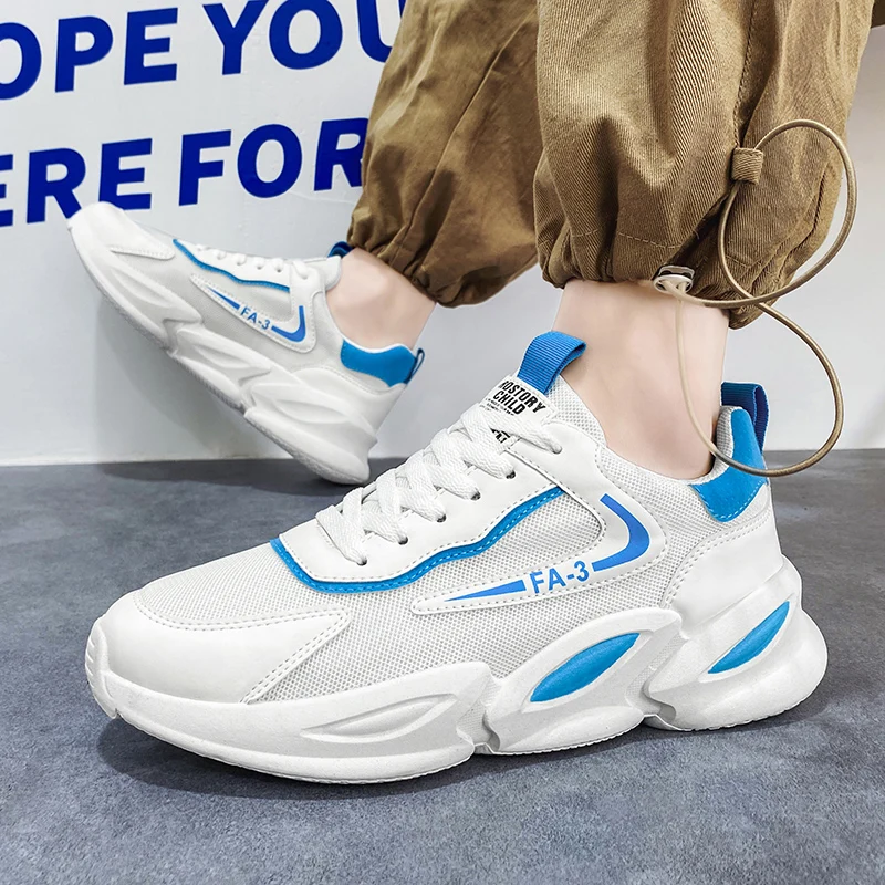 

2022 Men's Casual Sneaker Waterproof Sport Shoes Toe Wrap Sneakers Breathable Casual Shoes Rubber Basket Shoes Outdoors Durable