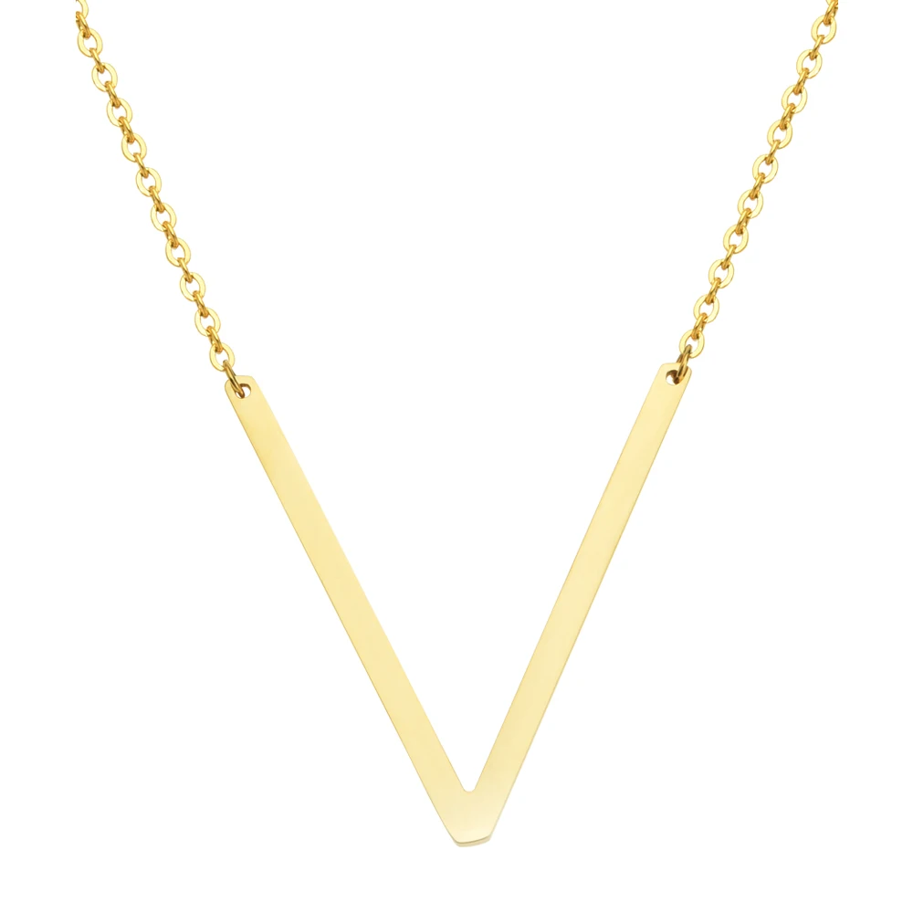 

New Arrive Necklace Stainless Steel Silver Gold Color Name Pendant