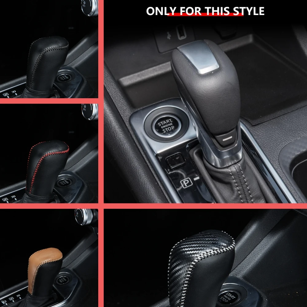 Кожаная Ручка Переключения Передач Для Nissan Kicks 2017-2021 Sunny Juke Sylphy 2020-2021 — Аксессуар