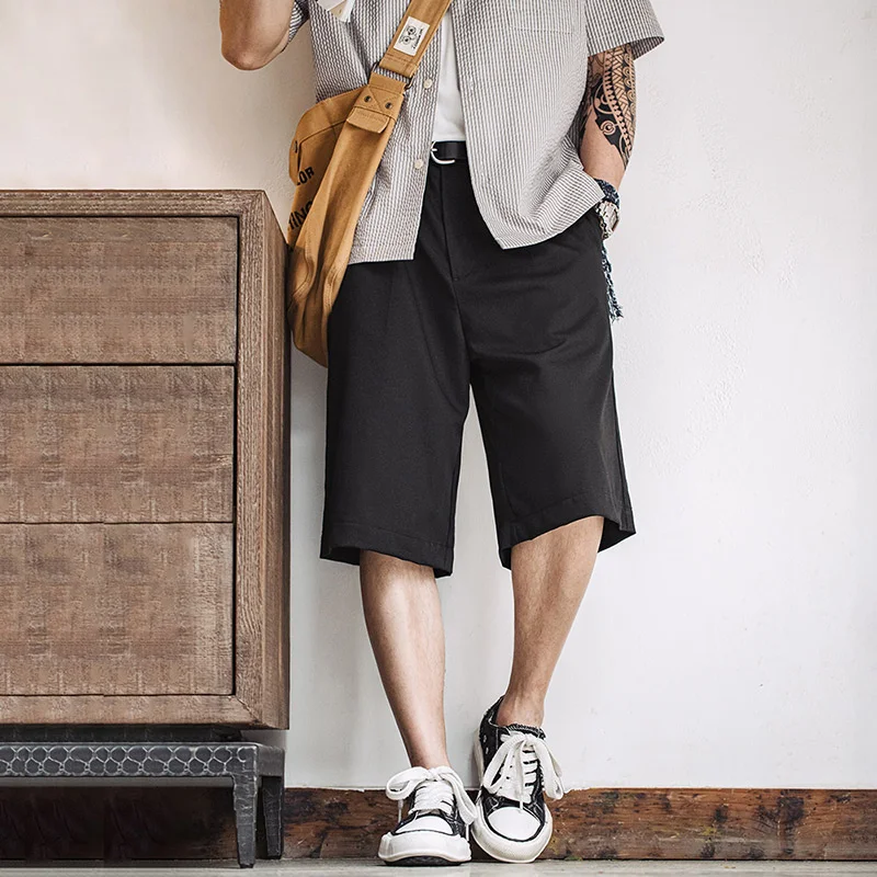 

Maden Спецодежда американские повседневные шорты прямой крой свободного покроя универсальные 5-точечные Костюмные брюки для мужчин спортивный тренажерный зал лето