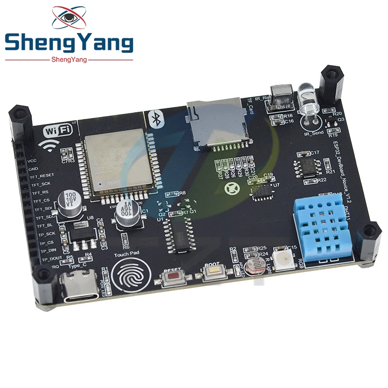 Макетная плата ESP32 CH340 3 2-дюймовый сенсорный ЖК-экран 240x320 встроенный Bluetooth Wi-Fi