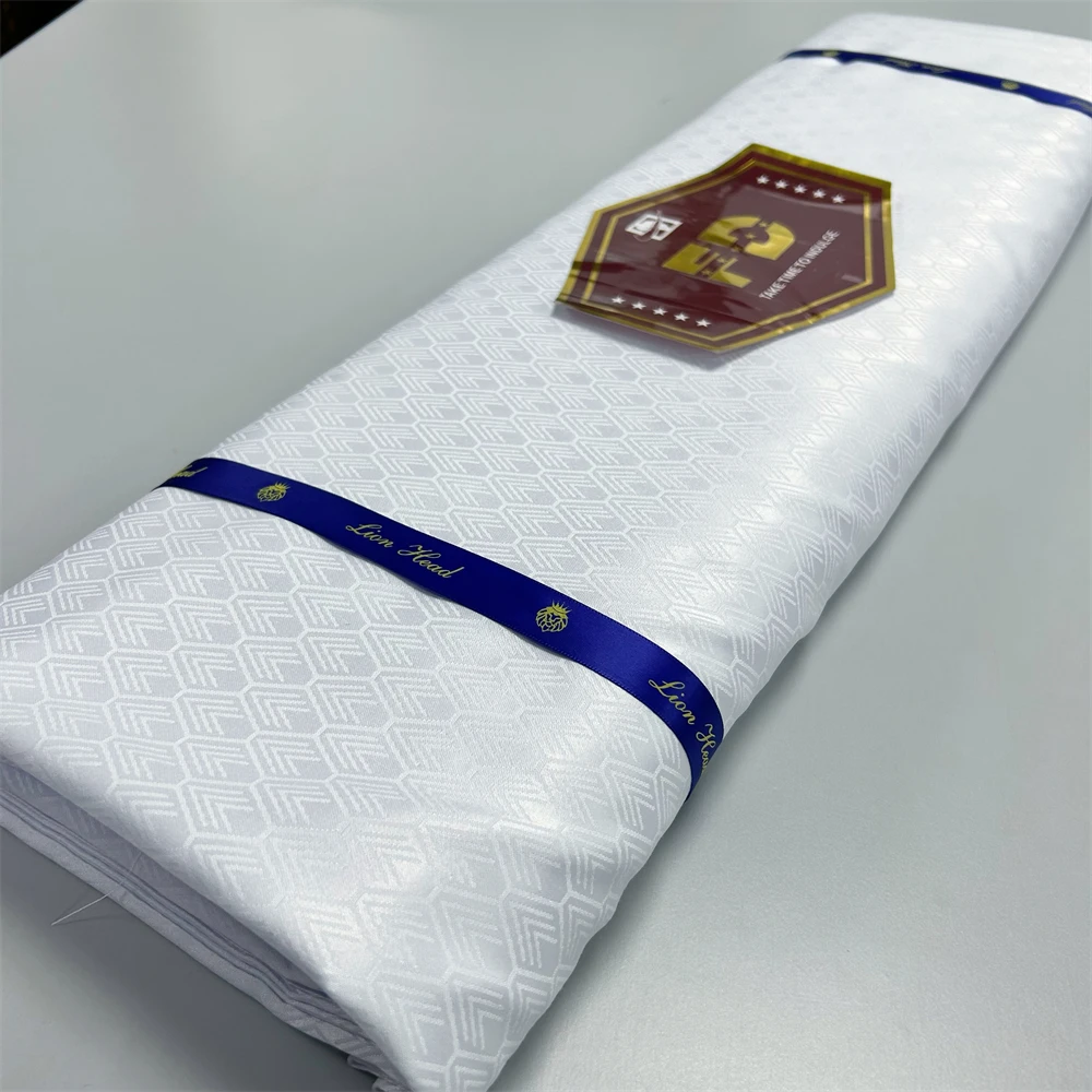 5 ярдов одежда для африканского сенатора Мужская Ткань новый материал