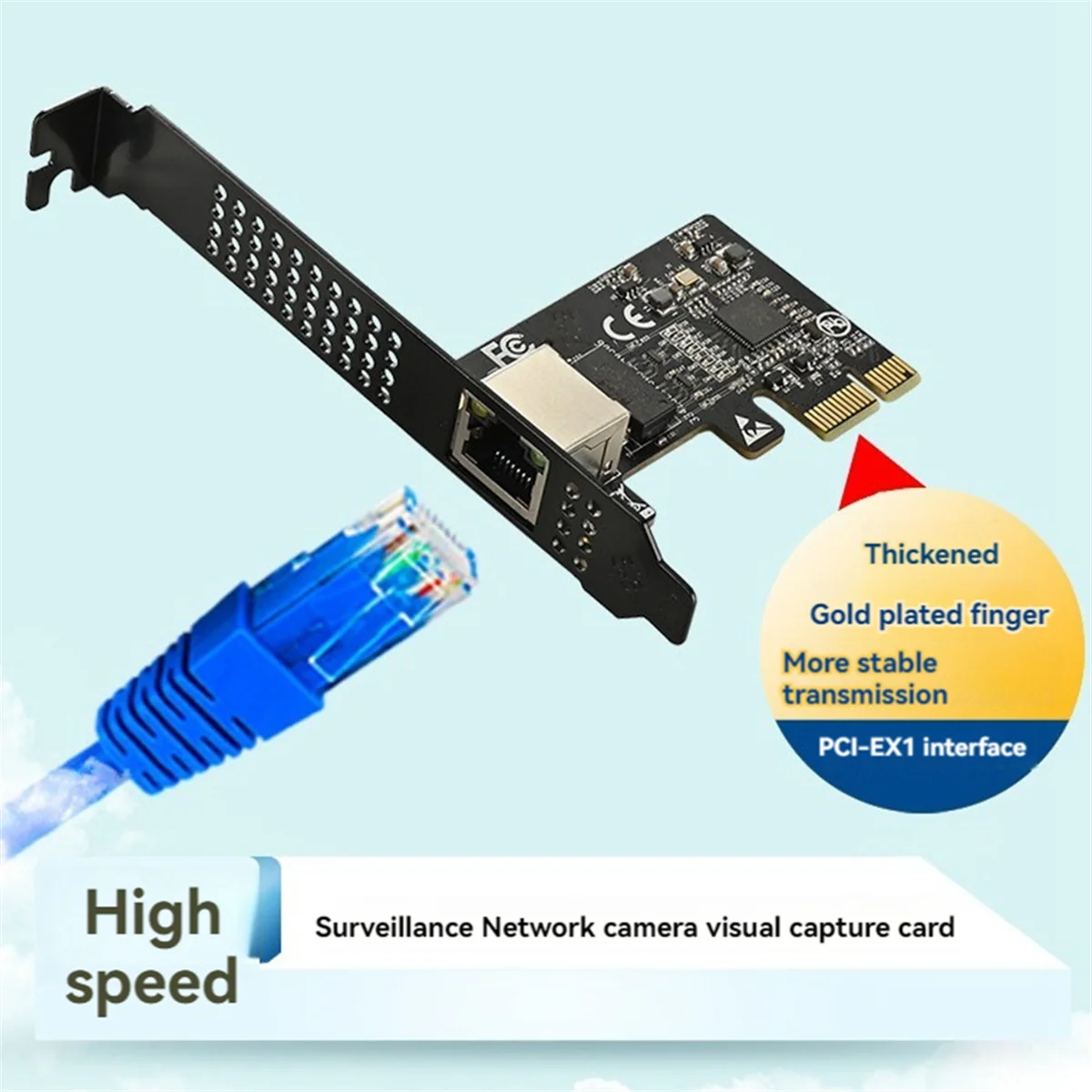 5G B PCIE сетевая карта PCI Express X1 к RJ45 Gigabit Ethernet Service 10/100/1000M/2.5G/5G для ПК