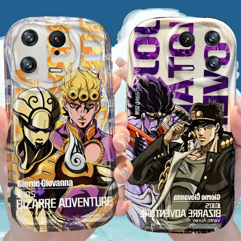 Фото Чехол JoJo Gold Experience для Xiaomi Mi 15T 15 14T 14 Ultra 13 Lite POCO X7 X6 X5 X3 NFC F8 Ultra F6 F5 M6 Pro Plus 5G 4G №1