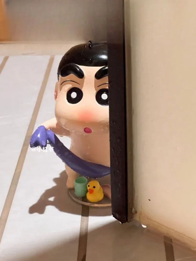 Новая модель Crayon Shin-Chan 13 см ручной работы маленькая ванночка Gk нохара Shinosuke Милая