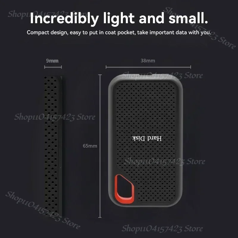 Для мобильного жесткого диска Xiaomi 512 ТБ SSD E61 128 256 HDD Высокоскоростной внешний