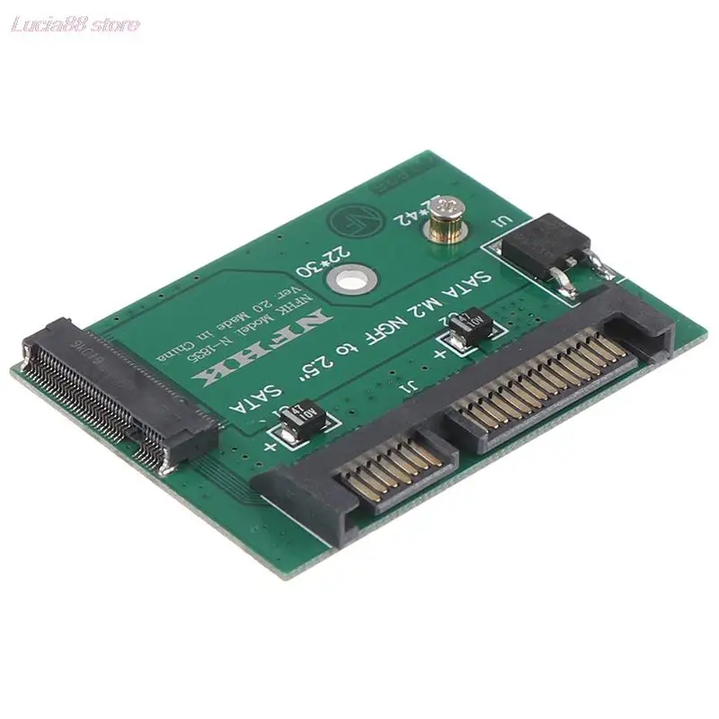 

M.2 NGFF Ssd твердотельный жесткий диск до половины высоты 2,5 дюйма Sata3 адаптер карты
