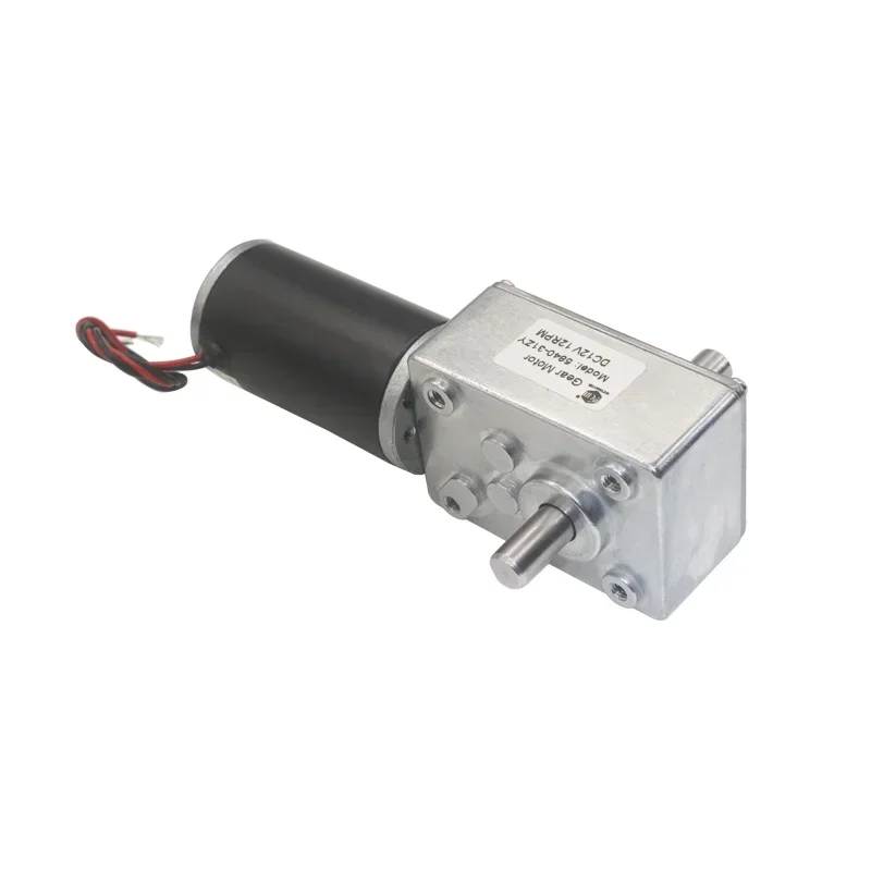 5840-31zy DC12V 24V 12RPM до 470RPM CW/CCW Червячный мотор-редуктор с двойным валом для