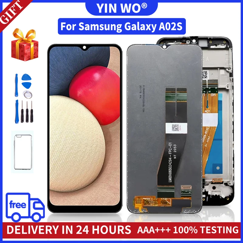 

6.5" Original Panels For Samsung Galaxy A02S LCD Display A025F A025G A025M Touch Screen Digitizer Assembly