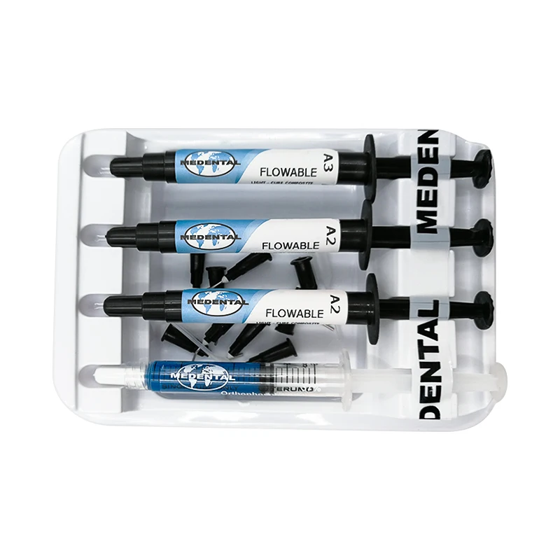 Стоматологические жидкостные композитные материалы для наполнения средства