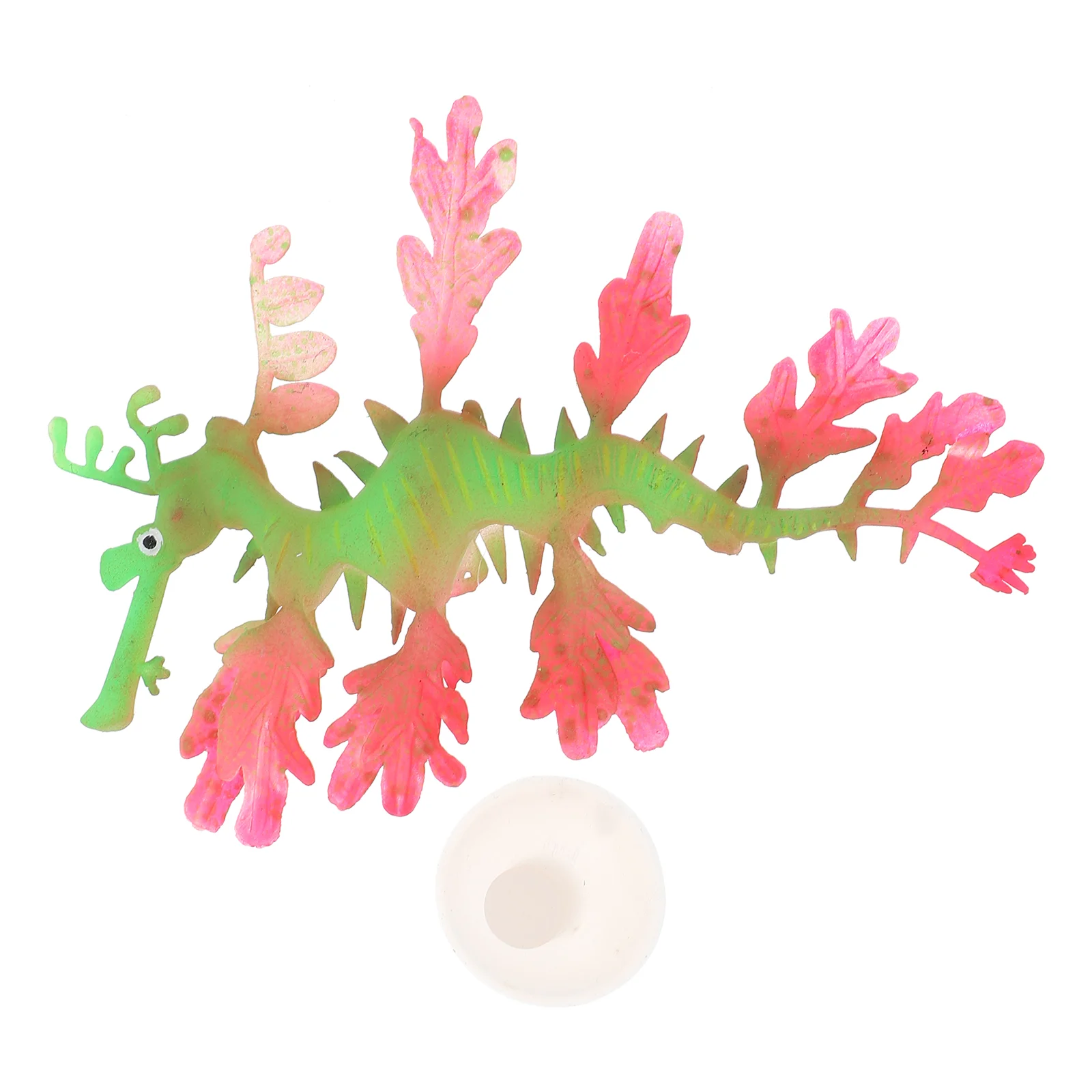 

Glowing Fish Decor Plastic Sea Animals Aquarium Silicone Sea Dragon Glowing Fish Tank Decorations Fish Decorations Tank