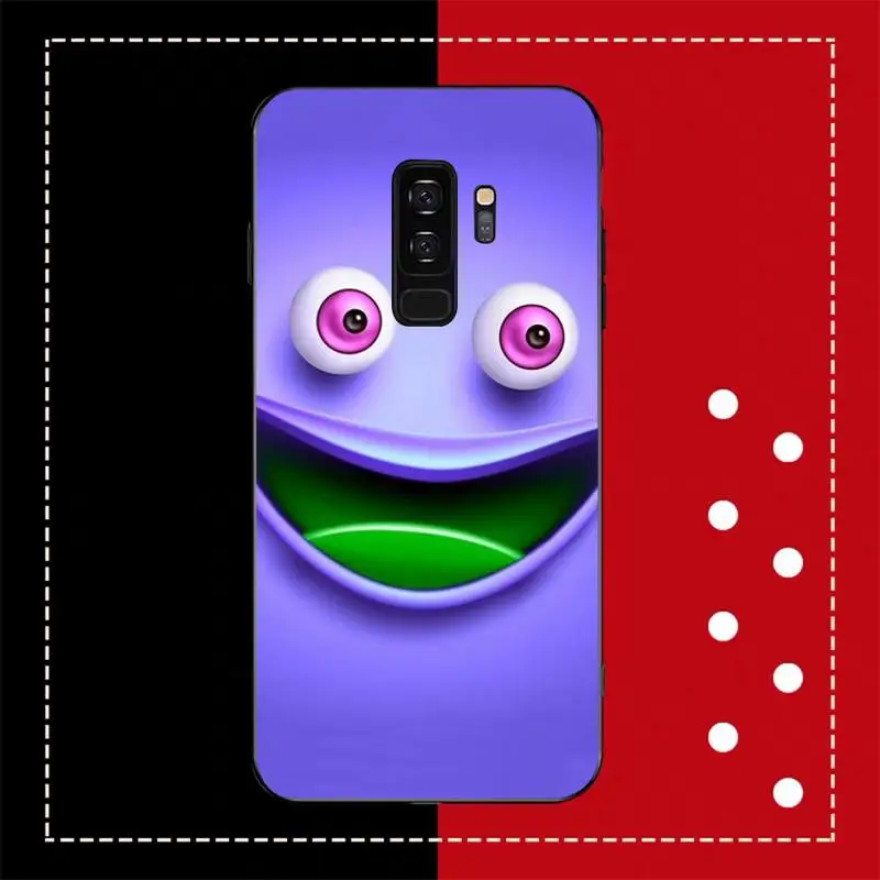 funny face Phone Case for Samsung S20 lite S21 S10 S9 plus for Redmi Note8 9pro for Huawei Y6 cover