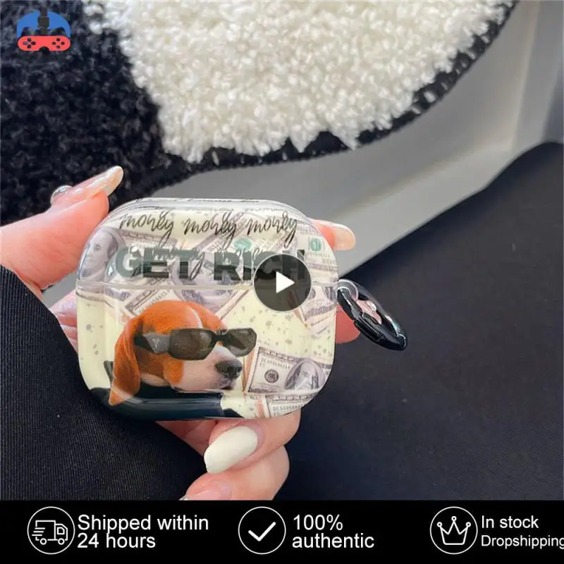 

Silicone Convenient To Carry Headphone Protective Cover Soft And Durable Cartoon Earphone Shell Creative And Cute Cartoon