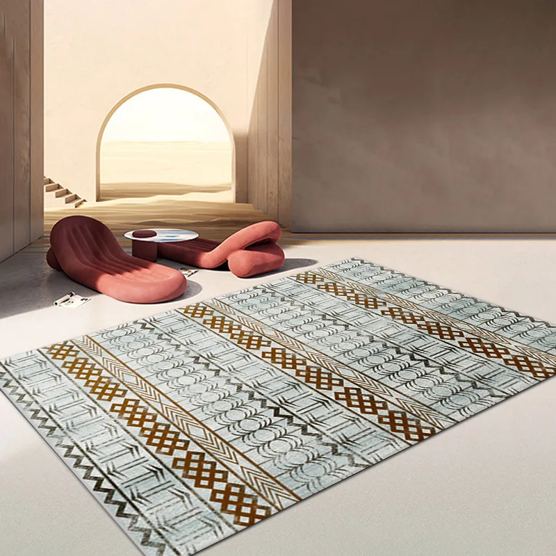 Современный марокканский геометрический ковер для гостиной Настенный Коврик