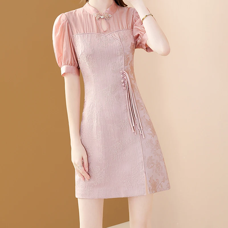 EVNISI Розовое платье